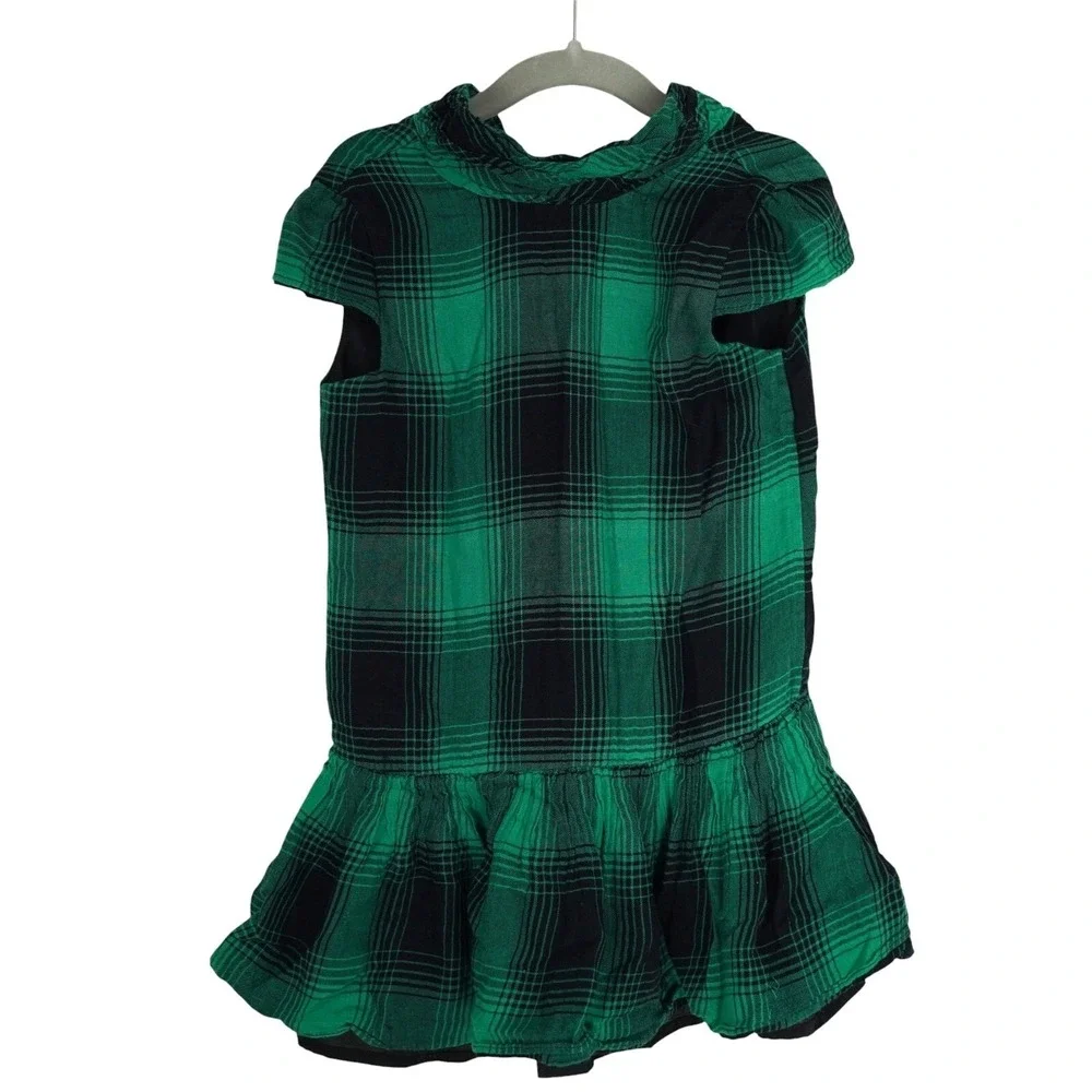 Polo Ralph‎ Lauren Girls Size 4T Checkered Drop Waist Classic Dress